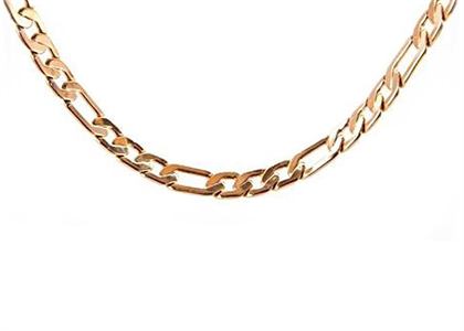 Gold Plated Mens Curb Chain